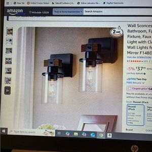 Brand new sconces